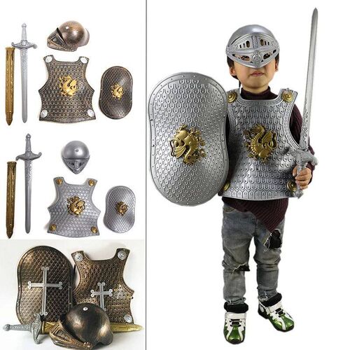 Halloween Knight Armor Cosplay Costume Spartan Warrior