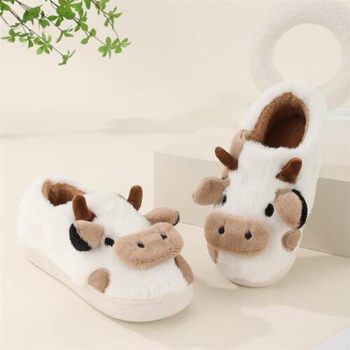 Cute Animal Slipper For Women Girls Fashion Kawaii Fluffy Wi
