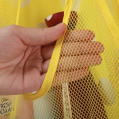Baby Bath Toys Duck Frog Mesh Net Toy Storage Bag With Stron