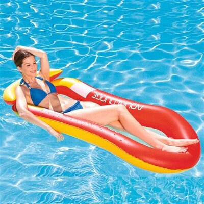 Inflatable Floating Row Portable Inflatable Pool Mat