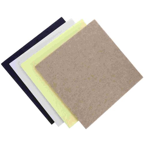 2 Pcs Bulletin Board Tiles Cork Desk Square Felt Pin for