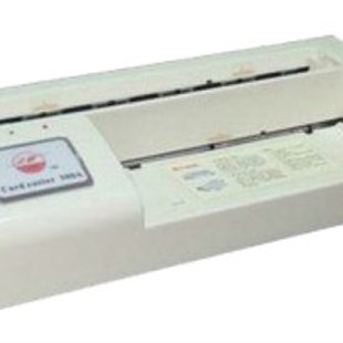 名片冲卡机电动切纸机自动切名片 切割机 裁切机 电动名片切卡机