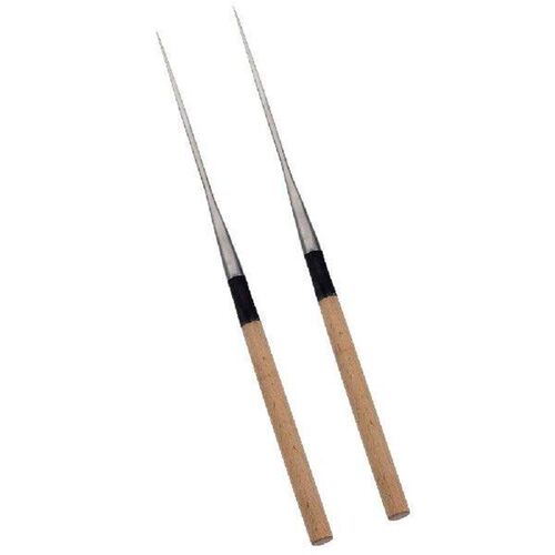 2 Pcs Sashimi Chopsticks Anti-skid Smooth Non-slip Wood