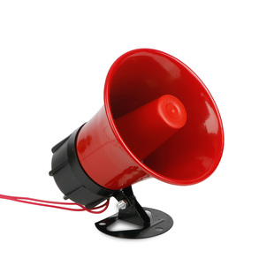 0高分贝报警器喇叭大功率报警器金属喇叭30W