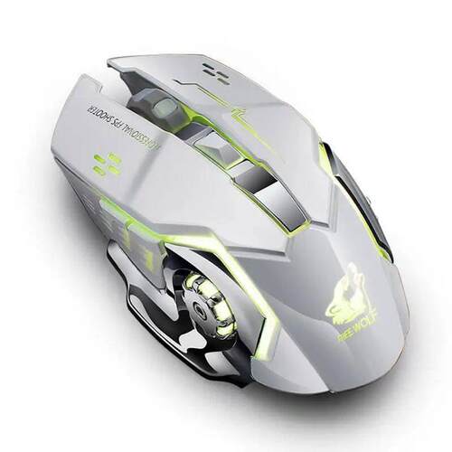 Rechargeable X8 Wireless Silent LED Backlit USB Optical Ergo