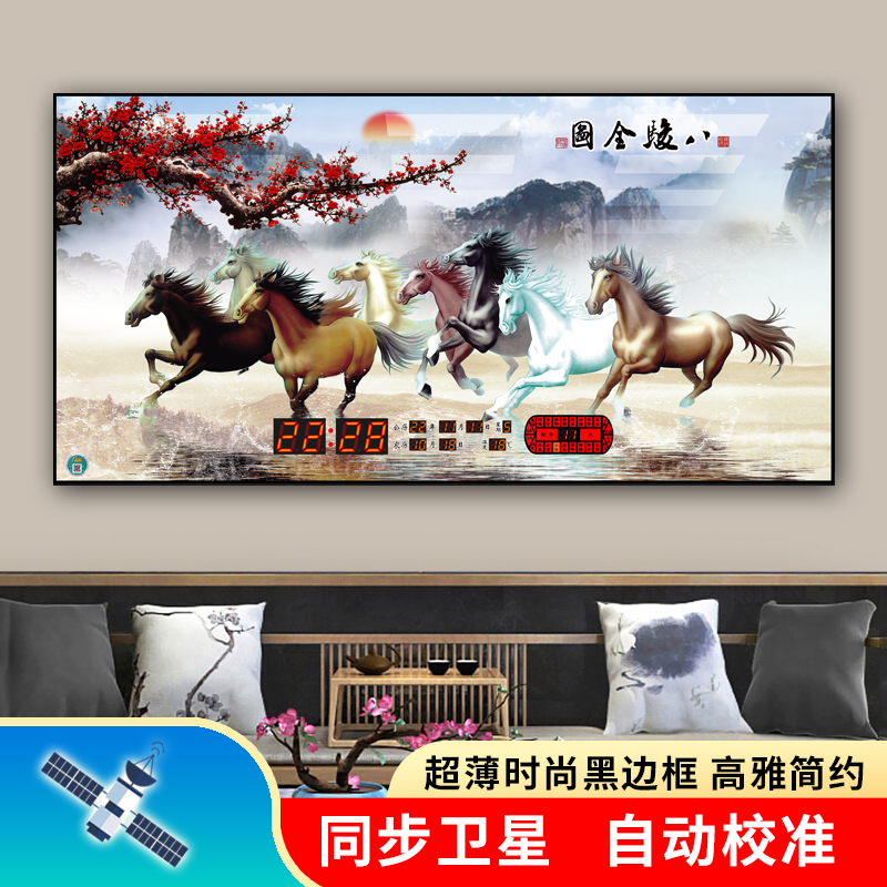 掛墻萬年歷衛星自動授時