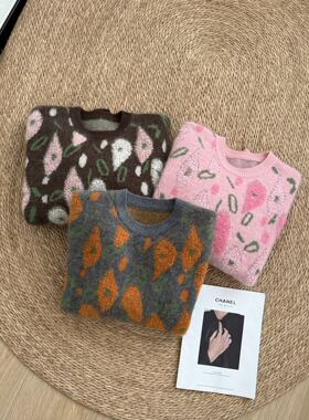 TSSC-827毛巾绣圆领套头衫