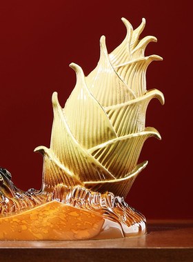 大明铜匠节节高升富贵竹子摆件家居玄关办公室送领导乔迁新居礼品