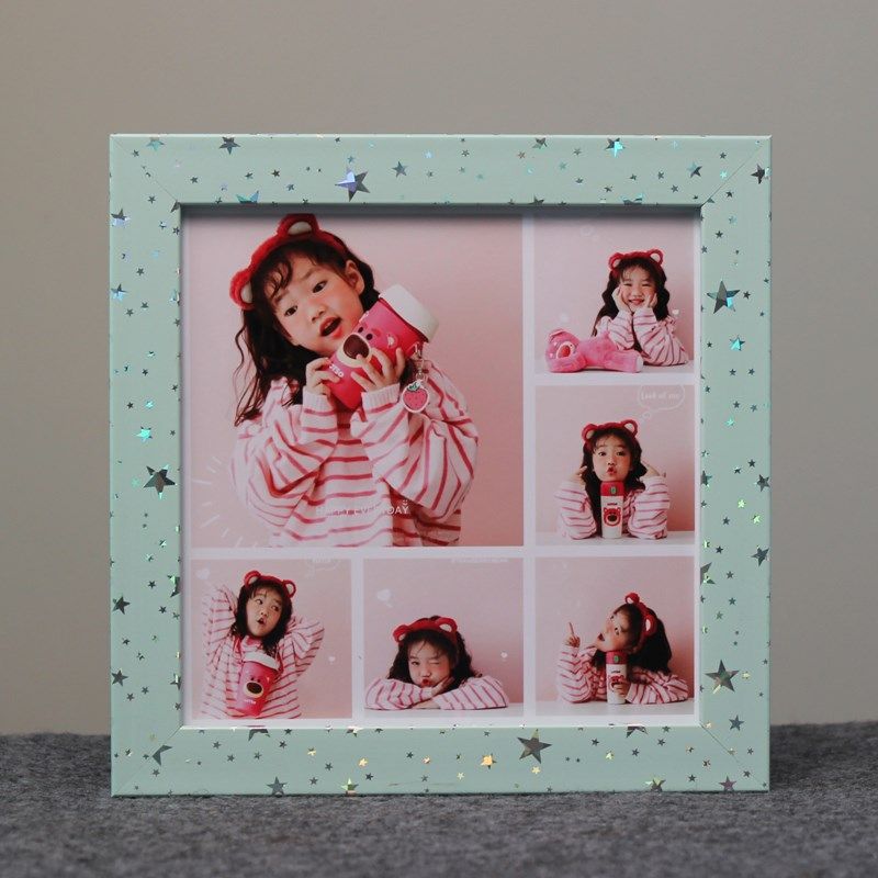 相框摆台加打印照片diy定制摆件儿童创意九宫格洗照片做成相框,家居饰品,相框/画框,淘宝优惠券,粉丝福利购,淘宝优惠卷