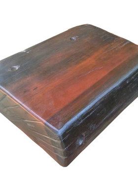 定制老船木板旧船板原木板防腐木老船木复古怀旧装饰品底座摆件