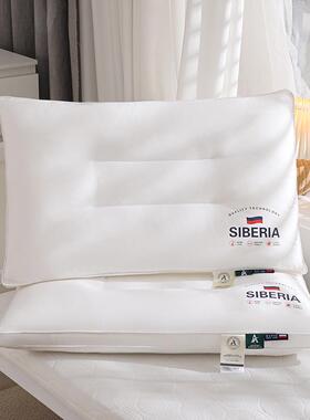 6头0s全棉店宿枕枕芯家用护颈纯棉一对装宿舍民ZX-0617星级酒枕礼