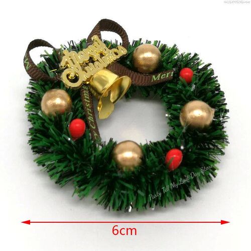 Mini Christmas Garland Artificial Rattan for Home Christmas