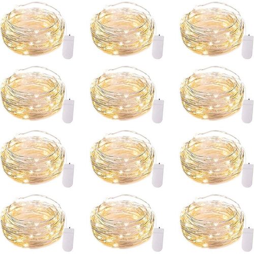 12Pack LED Fairy Lights,Christmas decorations String Lights