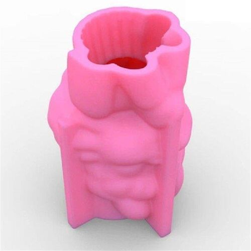 3D Cute Girl Succulent Flower Pot Mould Silicone Flower Pot