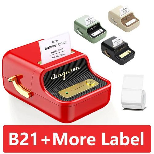 Niimbot B21 Portable Thermal Label Printer Office Supplies A