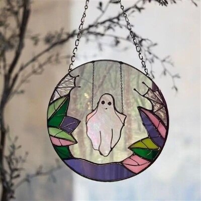 Acrylic Swing Ghost Decor Spooky Ghost Home Decor Spooky