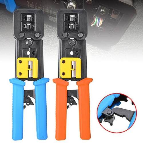 For Hand Network Tools 1pc EZ RJ45 Crimper Pliers RJ 45 cat5