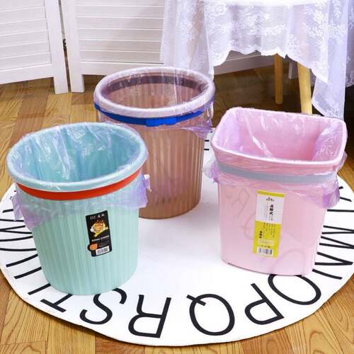 Garbage bag bucket side fixed ring trash bin clip garbage ba
