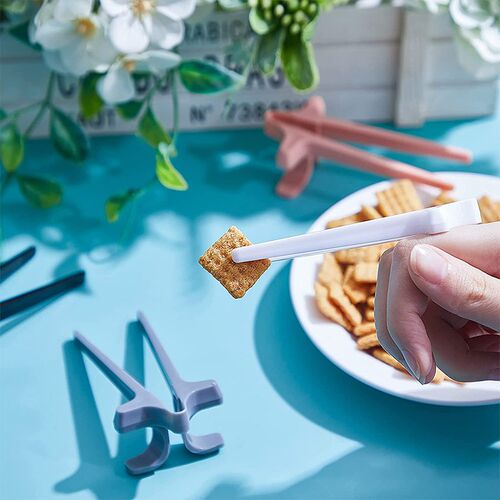 Finger Chopsticks Game Player Snack Chopstick Holder Plastic