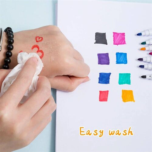 Magnetic Erasable Whiteboard Pen Color Options Blackboard No