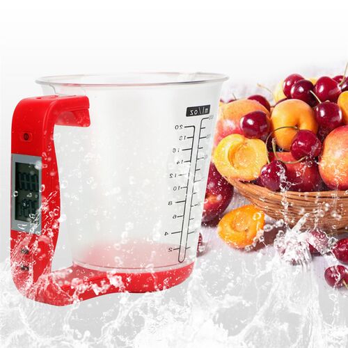 Kitchen Scales with LCD Display Digital Beaker Electronic To