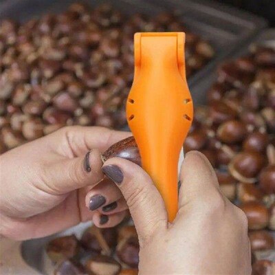 Portable Stainless Steel + ABS Chestnut Opener Kitchen