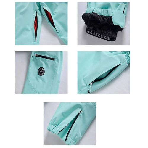 New High Quality Men Women Winter Thick Warm Skiing Pants Wi