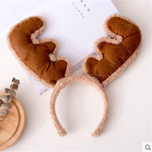 Christmas Reindeer Headband Horns Cosplay Antlers Deer Ears