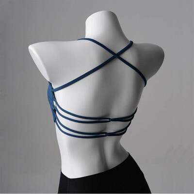 Strap yoga clothes without steel rings, tops, womens