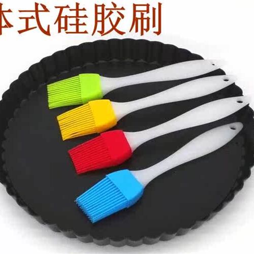 One piece silicone brush burning oven food oil brush high te