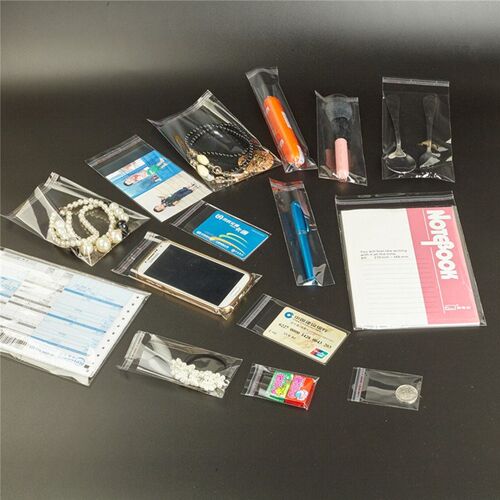 Transparent Plastic Self Adhesive Bag Self Sealing Small Bag