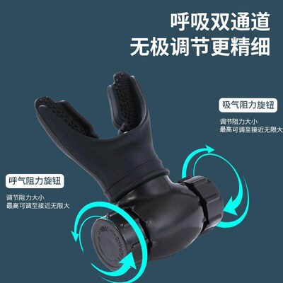 Upgraded Breathing Trainer Lung Respirator Fitness