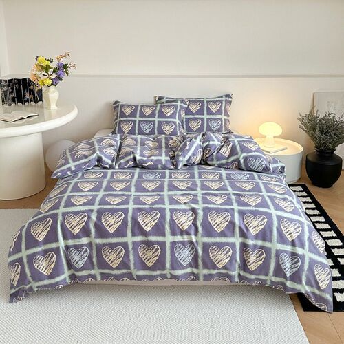 Thick Cotton Brushed Quilt ver Single Double Dormitory Quilt