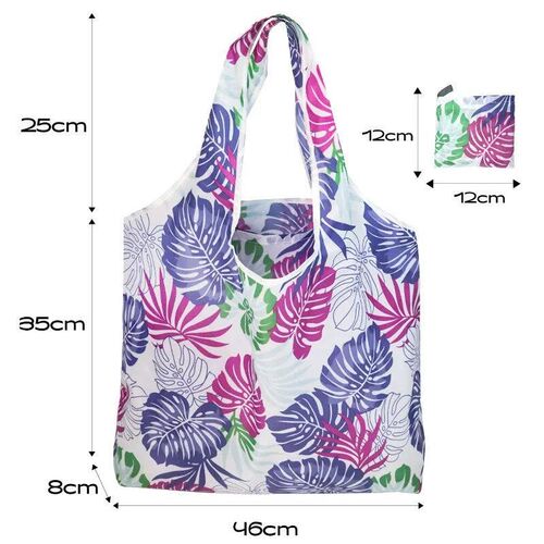 Large Capacity Leopard Print Hand Shopping Bag Womens Daily