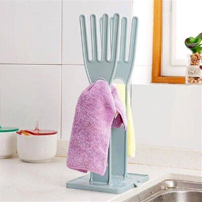Housework Gloves Drying Rack Detachable Glove Holder