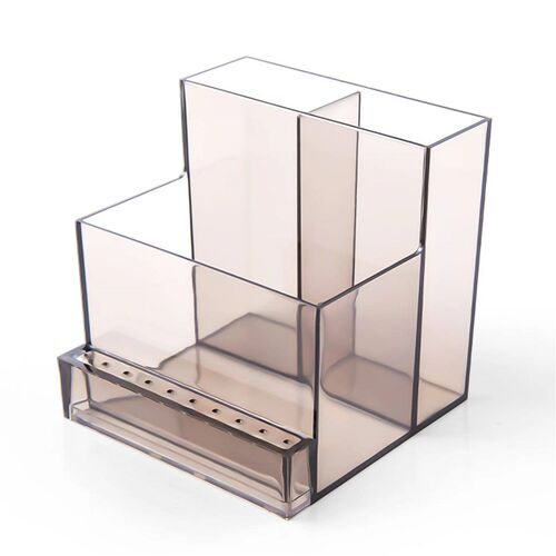 Translucent Nail Drill Machine Organizer Nail Products Suppl