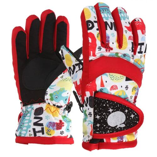 Kids Unisex Winter Snow Ski Gloves Children Mittens Outdoor