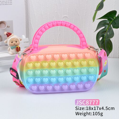 Large Pops Pencil Case Simples Sensory Push Bubble Stationer