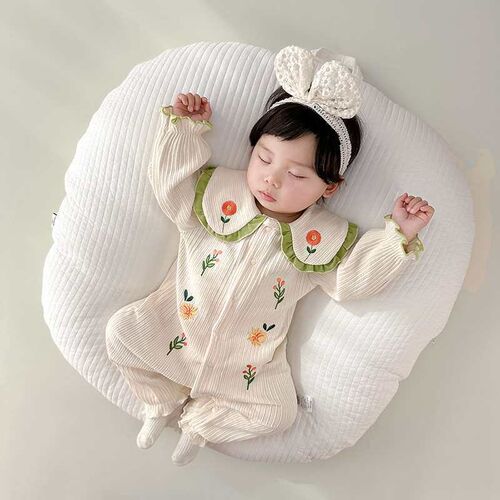 Baby Clothes 23 Spring Wheat Ears and Small Flowers Baby Gir