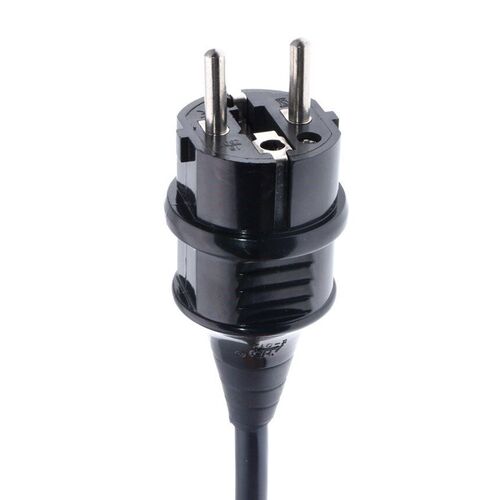 French AC Power Extension cable,Schuko male to Outlet Soc