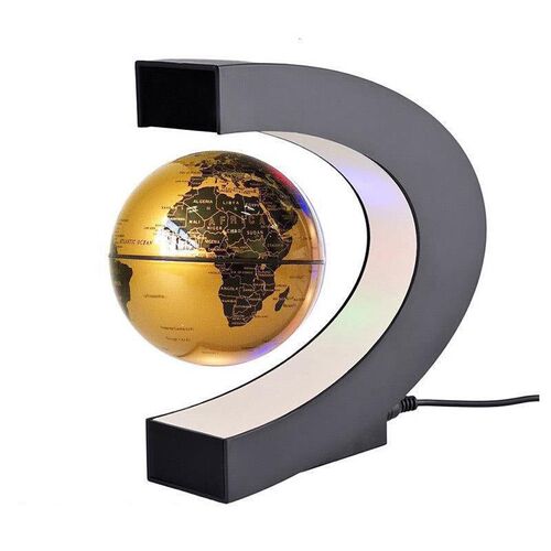 Floating Magnetic Levitation Globe LED World Map Electronic