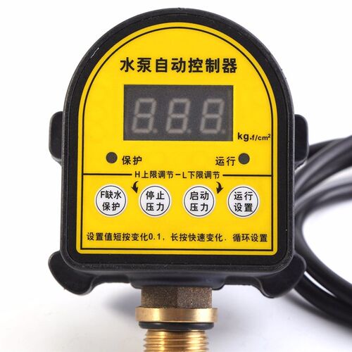 Automatic LCD Digital Water Pump Pressure Control Switch IP6