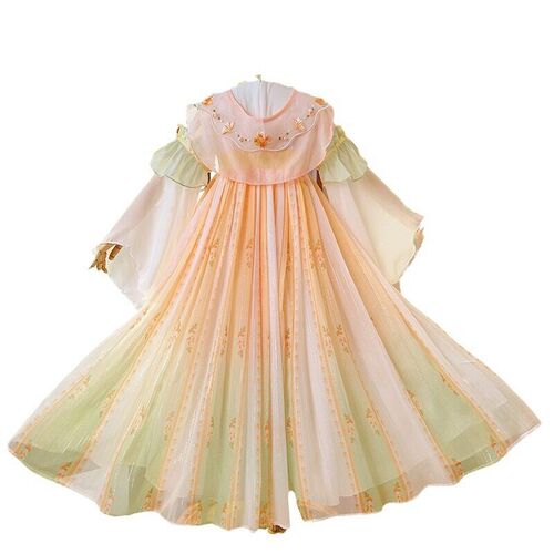 Childrens Super Fairy Summer Princess Dress Chinese Style A
