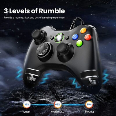 Xbox 360 Wired Controller USB Remote Gamepad PC Gaming Contr