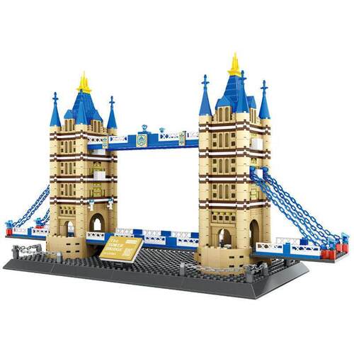 Wange Blocks London Twin Tower Bridge Compatible Small Brick