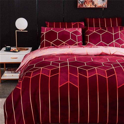 Time-gilt Line Six-color Three- Or Four-piece Geometric Diam