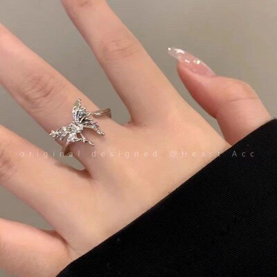 Irregularirregularbutterfly ringadjustableIrregular Butterfl