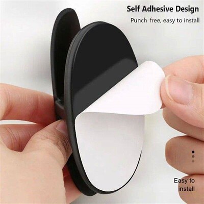1Pc Silicone Self-adhesive Door Handle Multi-purpose Knobs