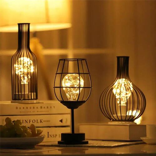 Art LED Table Lamp Reading Lamp Night Light Bedroom Bedside