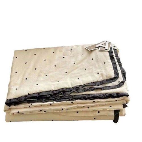 Cotton double-layer gauze summer cool cartoon student